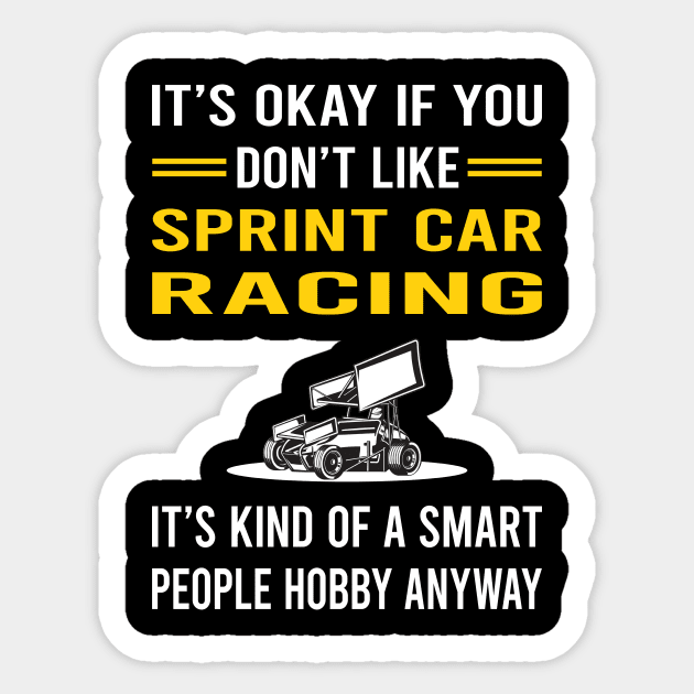 Smart People Hobby Sprint Car Cars Racing Sticker by Bourguignon Aror